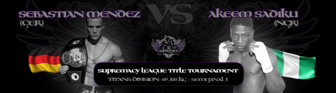 Sebastian Mendez (GER) vs Akeem Sadiku (NGR)