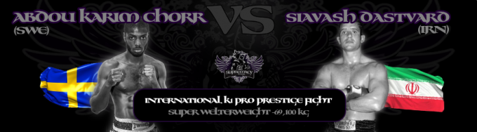 Abdou Karim Chorr (SWE) vs Siavash Dastvard (IRN)